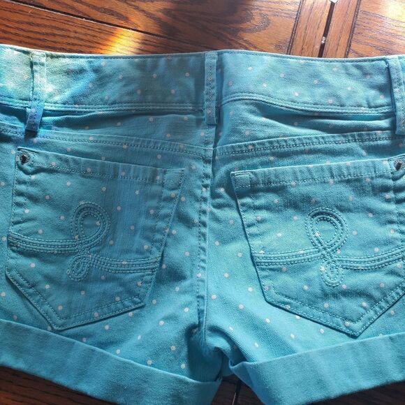 Lilly Pulitzer Clifton shorts shorely blue polkado - Picture 3 of 4